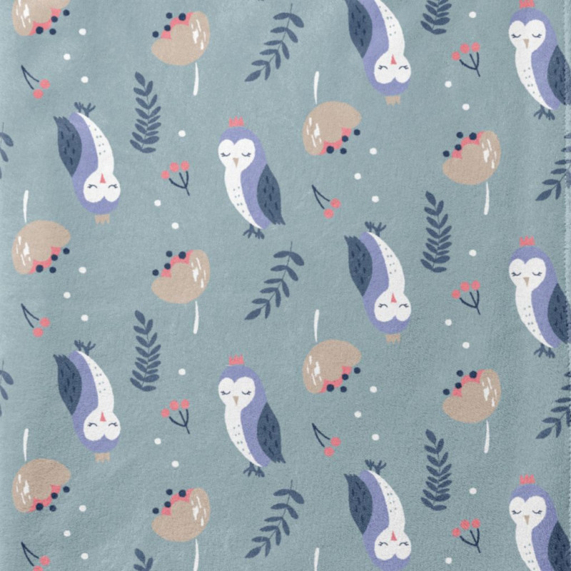 Punto suave PLUMNI2 Gris / Violeta